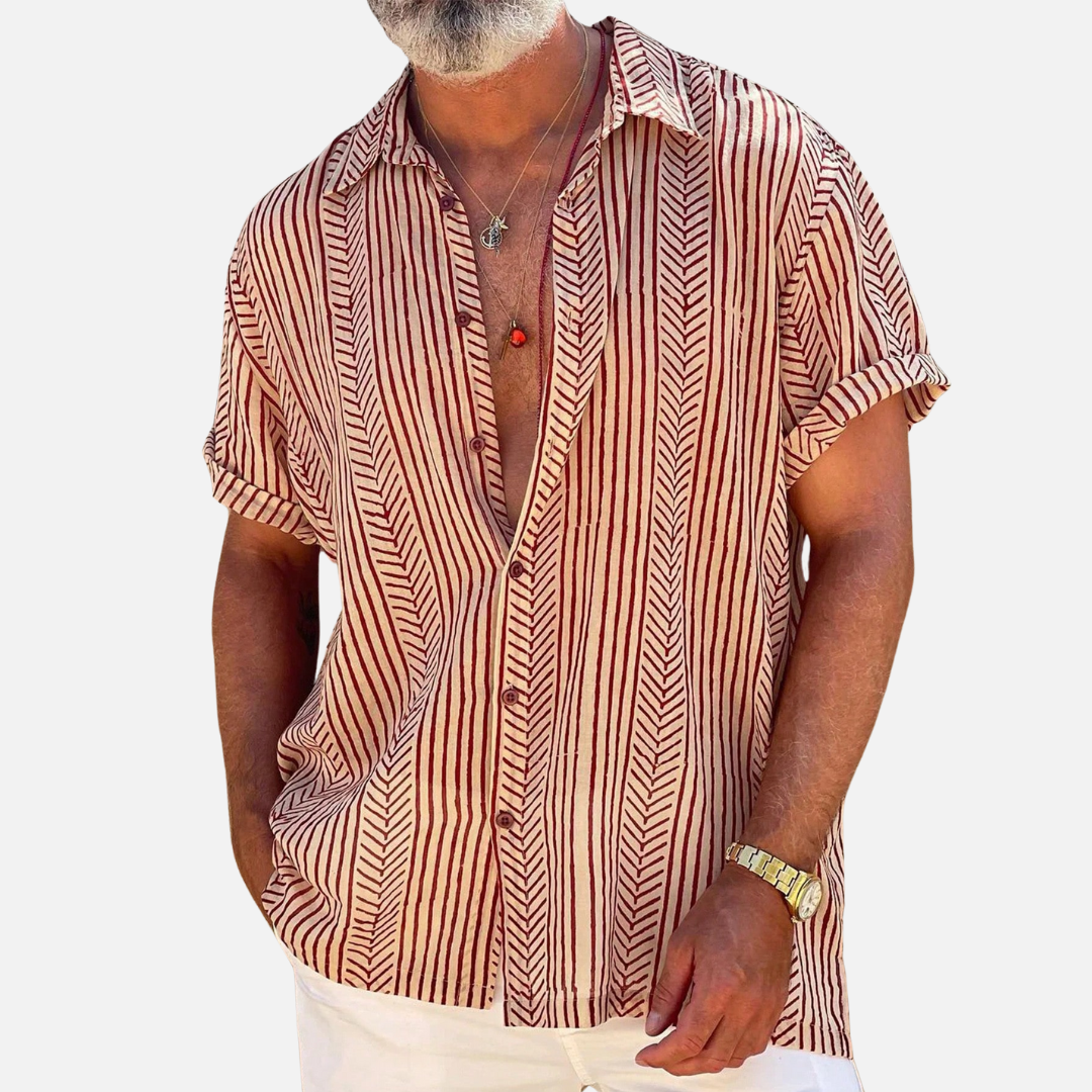 Camisa Masculina de Praia Ferrutini FRT32