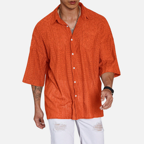 Camisa OverSized Casual Masculina Ferrutini FRT19