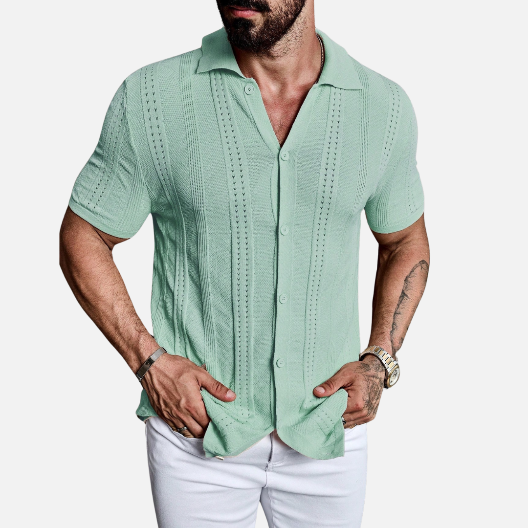 Camisa de Botão Masculina Ferrutini FRT69