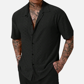 Camisa de Botão Masculina FRT86