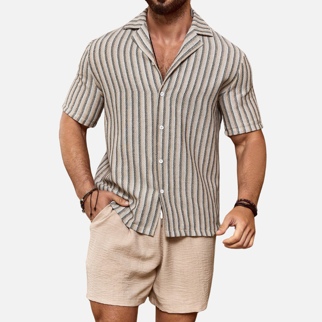 Conjunto Camisa e Short Masculino Ferrutini FRT76