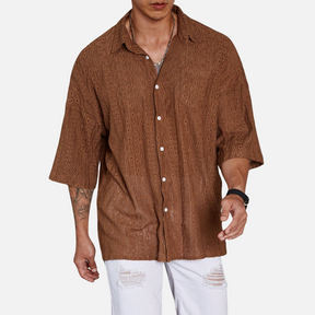 Camisa OverSized Casual Masculina Ferrutini FRT19