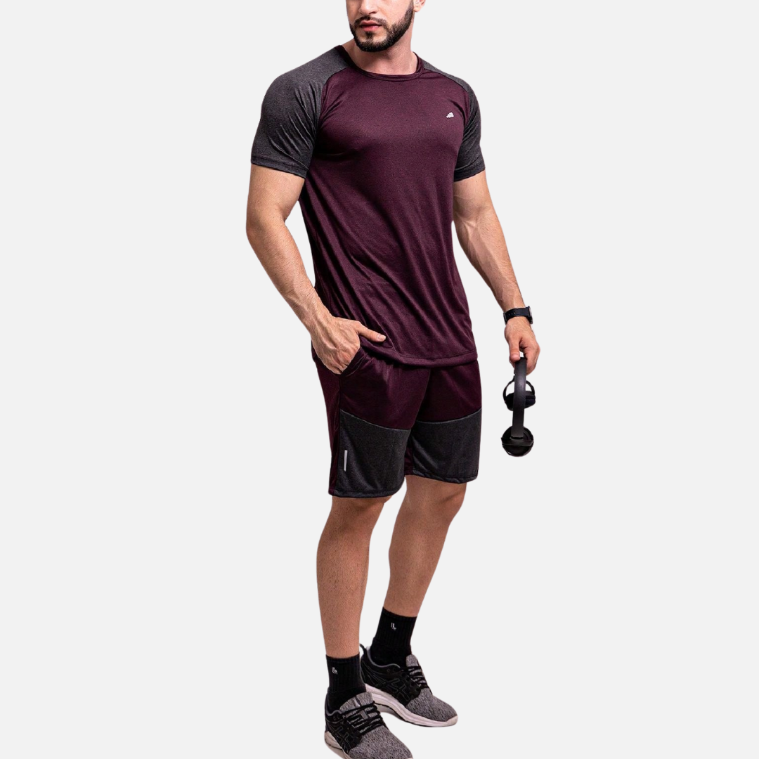 Conjunto Camiseta e Short Dry Fit Masculino Ferrutini FRT22