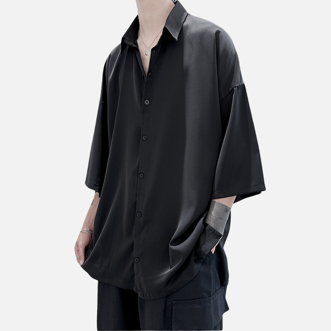 Camisa OverSized Social Masculina Ferrutini FRT66