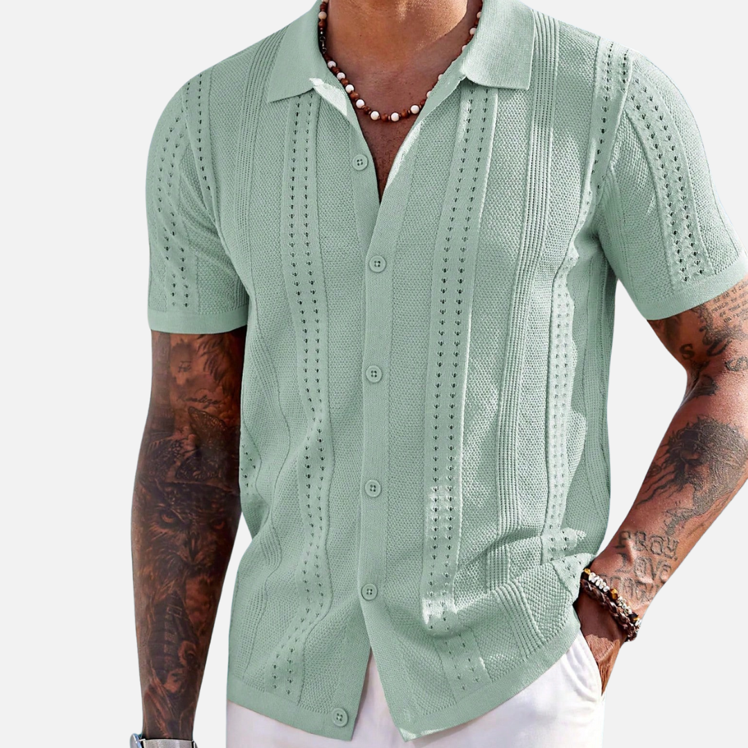 Camisa de Botão Masculina Ferrutini FRT69