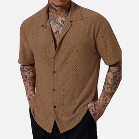 Camisa de Botão Masculina FRT86