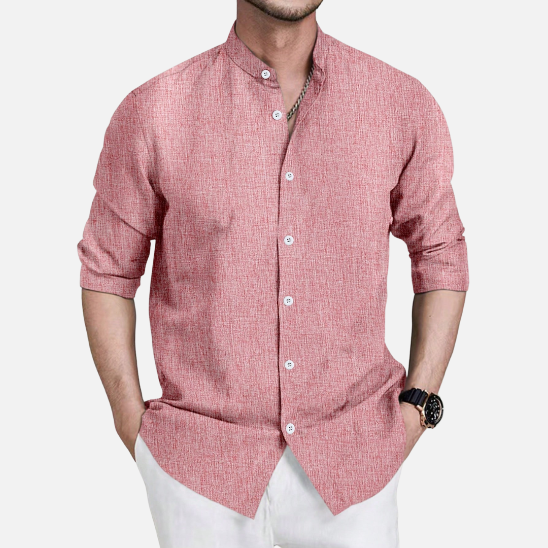 Camisa Social Masculina Manga Longa Ferrutini FRT28