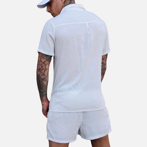 Conjunto Camisa e Shorts Masculino Ferrutini FRT102