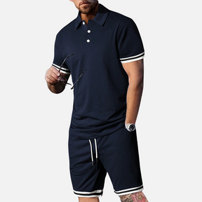 Conjunto Camisa Polo e Short Masculino Ferrutini FRT40