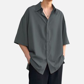 Camisa OverSized Social Masculina Ferrutini FRT66