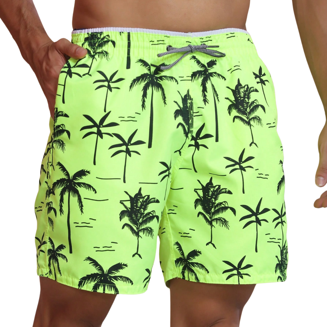 Shorts masculino confeccionado em tecido premium, com design moderno e versátil, perfeito para momentos de lazer e looks descontraídos.