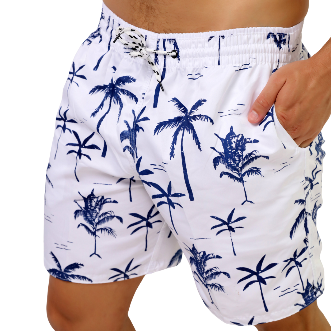 Shorts masculino confeccionado em tecido premium, com design moderno e versátil, perfeito para momentos de lazer e looks descontraídos.