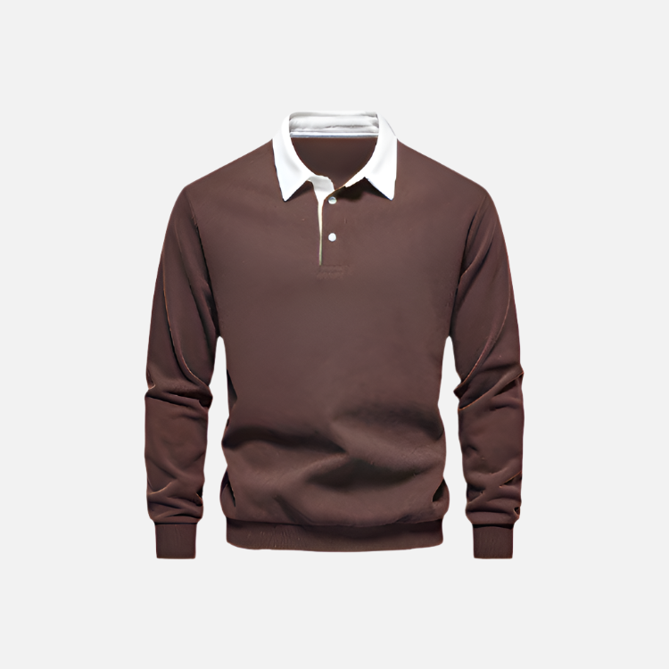 Descubra o Suéter Gola Polo Ferrutini FRT223 masculino, em algodão. Elegante e versátil, ideal para looks casuais ou refinados, em várias cores. Compre já e arrase!